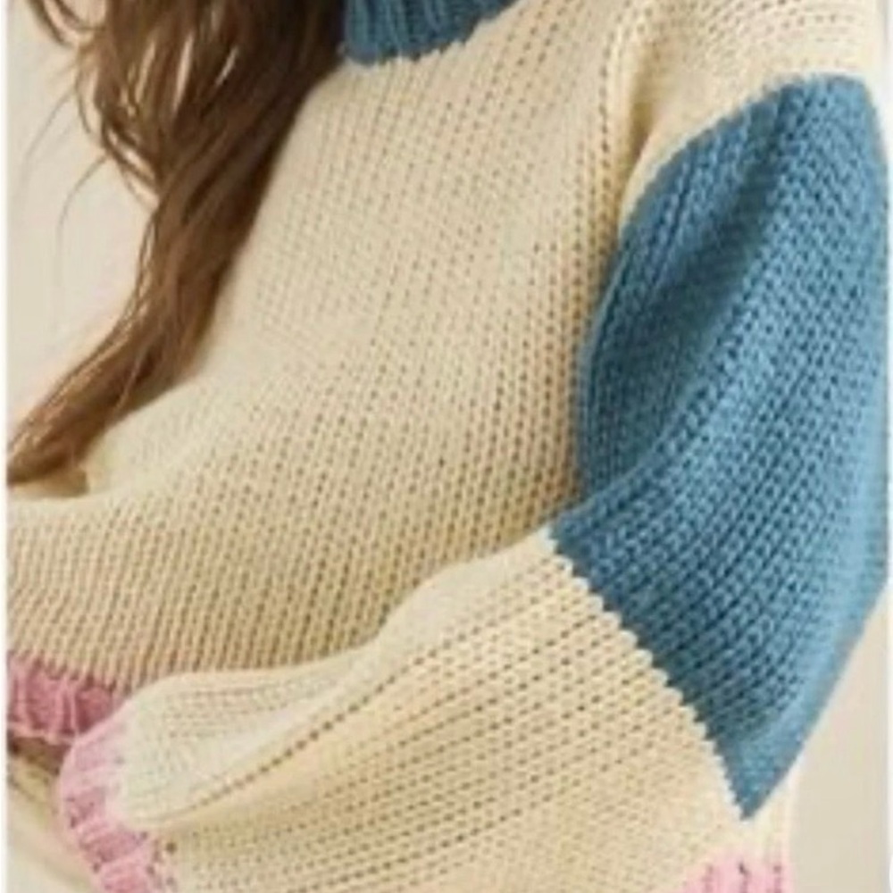Altar'd State Multicolor Knit Sweater - Picture 2 of 3